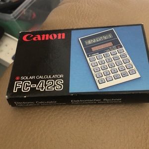 Cannon Scientific Calculator